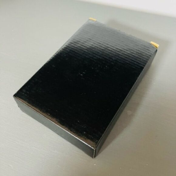 Leather Post it not holder 3" x 3" New in Box New in Box. - Picture 4 of 5